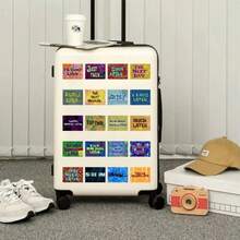 SpongeBob SquarePants 61张卡通海绵宝宝过渡贴纸，可用于装饰手机壳、行李箱、笔记本电脑、吉他、水瓶、笔记本、摩托车、汽车、电脑、手机、装饰品、贴纸、儿童玩具 - 彩色 - 查看 5