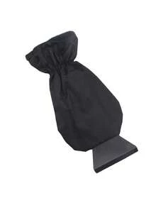 Multi-Function Car Ice Scraper Snow Brush Set With Warm Gloves - Heavy Duty Winter Deicing Tool Kit, Windshield Scraper And Snow Shovel Attachments, Scratch-Free Deicer (Black/Red/Blue) - Single-Handed Operation, No External Tools Required