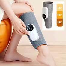 1 Pc Leg Massager, Calf Circulation Massager, 3 Intensities And 3 Modes, Easy To Use, Suitable For Relaxing Feet, Calves, Thighs And Knees. Valentine's Day, Christmas, Mother's Day And Father's Day Gifts. (Light Grey - Light Grey - View 2