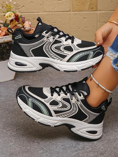 女士时尚休闲百搭舒适运动鞋、跑步鞋，春夏款