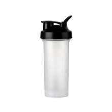 20oz Black Shaker Bottle, Ideal For Protein Shakes And Pre-Workout