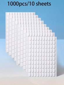 200pcs Double-Sided Adhesive Transparent Nail Crystal Glue, Nail Art Tools, Nail Art Materials, Nail Art Tools, Nail Art Supplies, Back To School, Nail Art, Nail Sticker Tools