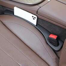 2 piezas Relleno del espacio entre el asiento y la consola, utilizado para evitar que se caigan objetos - Negro - Ver 7