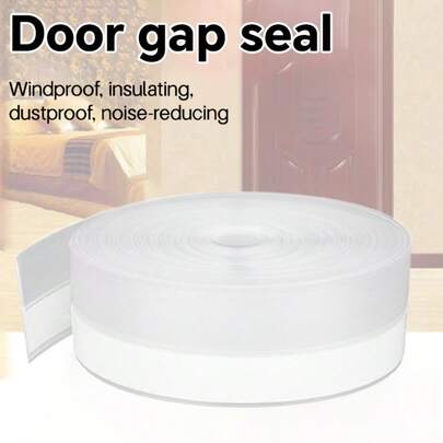 APORNI Güncellenmiş Hava Yalıtımlı Kapı Contası, Ev ve Cam Duş Kapıları İçin Kapı Taslak Durdurucu Silikon Conta Şeridi, Çarpışma ve Yan Boşluklar İçin Pencereler, Kış İçin Pencere Yalıtımı