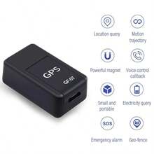 Mini GPS Tracker Strong Magnetic Car Tracking Anti-Theft/Lost Equipment Mini Portable Precise Positioning GPS Locator - GF07-1 - 查看 11