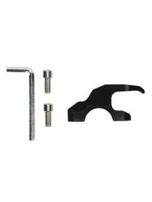 (Color de llave aleatorio) 1 pieza Gancho universal para casco de motocicleta de aleación de aluminio CNC, Gancho colgante de equipaje para pedal de motocicleta, Accesorio de gancho multifunción, Adecuado para modificación de gancho de acelerador de aleación de aluminio PCX160/150 PCX125 - Multicolor - Ver 17