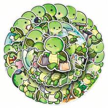 50pcs/Pack Retro Aesthetic Turtle Meme Stickers, Reusable Decorative Stickers With Inspirational Quotes, Vibrant Colors, Asymmetrical Shapes, Suitable For Water Bottles, Laptops, Skateboards, Notebooks, Scrapbooks And Party Supplies | Graffiti Style | Stickers, Fun Stickers - Multicolor - View 6
