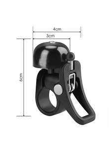 Mountain Bike Bell Safety Warning Signal Loud Retro Bicycle Bell Road Handlebar Bike Accessories Riding Equipment - Black - View 7
