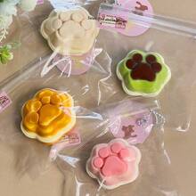 2025新款奶油橡皮泥挤压玩具猫爪三明治系列硅胶减压玩具 - 生日礼物 - 礼物 - 完美礼物 - 收藏展示 - 爱好收藏 - 送人礼物 - 彩色 - 查看 6