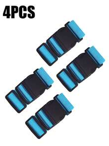 1pc Adjustable Multi-Purpose Luggage Strap, Vibrant One-Piece Luggage Belt Without Lock, Outdoor Travel Binding Straps, Easy-To-Use PP Buckle, Convenient Storage And Carry, Suitable For Carefree Travel And Anti-Theft, Can Be Used For Luggage, Tents, Moisture Proof Mats, Backpacks, Travel Gear, Quilts, Yoga Mats, Waist Belts, Slimming Waist Belts, Household Binding, Etc. Bag For School School Accessories School Stuff - Multicolor - View 37