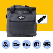 12V Electric Cool Bag,Thermoelectric Soft Cooler Bag,12 Volt DC Connection,Foldable Storage, Plug In Iceless Por... - B09F6QYMWJ - View 4
