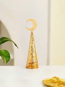 Moon Shaped Candle Holder, Suitable For Tea Lights, Minimalist Design, Luxury Style, Available In Multiple Sizes, Can Be Used As Candlelight Dinner Props, Suitable For Home, Desktop, Office, Holiday And Party Decorations, Also An Excellent Choice For Gifts To Family And Friends, Including Back-To-School Gifts, Souvenirs, Holiday Gifts, Etc. - Multicolor - View 18