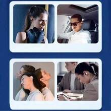 TWS 真无线蓝牙耳机 5.3 无线骨传导耳机 夹耳式 音乐降噪 高清通话 运动游戏耳机 - 卡其色 - 查看 5