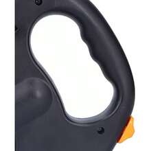Correa Retráctil para Perros, Nylon 1 Tow 2 Correa Doble Retráctil para Perro con Linterna, Correa para Mascotas Sin Enredos de 360° 9.8 Pies para Perros de Hasta 55 Libras, Freno de Una Mano, Pausa(default) - Multicolor - Ver 8