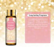 1pc 10ml/0.33fl.Oz Fragrance Oil Perfume Scent, Fruit Scent Essential Oils With Dropper PHATOIL Coconut& Vanilla Bubble Gum Sea Breeze Parma Violet Orange Blossom Freesia Marshmallow Apple Mango Strawberry Cherry Coconut Litchi Peach Pineapple