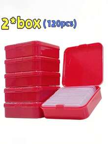 1 hộp/60 miếng băng keo hai mặt đa năng chống thấm nước có thể tháo rời, băng keo trong suốt có thể tái sử dụng để treo tường mừng năm mới, chỉ cần ấn nhẹ sau khi dán - Đỏ - Xem 14