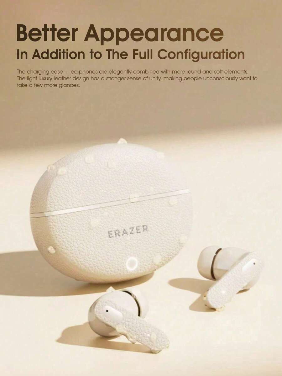 Lenovo ERAZER In-Ear Bluetooth Headphones, Wireless With Ultra-Long Battery Life, Noise Canceling, Waterproof For Sports & Gaming, Unisex, Model EP118,Best Gifts For Friends, Graduation Gifts, Back-To-School Gifts, Christmas Decorations, Valentine's Day Gifts, Gifts For Mom And Dad, Halloween, Thanksgiving, Personalized Gifts, Birthday Gifts, New Year Gifts - Color - View 1
