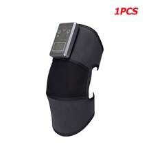 1pc/Pair Knee Massager With Heating And Vibration Function, Relieve Pain, 4 Heating Modes And 3 Massage Modes, Adjustable For Knee/Elbow/Shoulder, Wireless Rechargeable Heated Knee Brace, Suitable For Both Men And Women, Essential For Keeping Warm In Winter