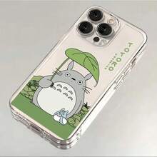 Cute Cartoon Phone S25 S24 S23 S22 S21 S20 FE Note20 Note10 Plus Ultra Lite 5G Soft TPU--Totoros Cover.Accessories. - T-TM241014J3 - 查看 2