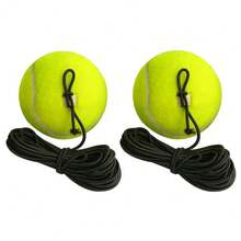 Bộ 1/4 quả bóng tennis cao su kèm lưới, bóng tập luyện bền chắc cho thanh thiếu niên và người lớn, dụng cụ tập luyện tennis màu vàng có dây treo di động, thiết bị tự luyện tập màu xanh lá cây phù hợp cho huấn luyện viên, người chơi và thú cưng, thiết kế cao su chất lượng cao, quà tặng thể thao hoàn hảo, phụ kiện cho người đam mê tennis, dụng cụ huấn luyện, phụ kiện thể thao thời trang, phù hợp cho các trận đấu cá nhân, luyện tập nhóm, phòng tập thể dục, giải trí tại nhà, quà tặng cá nhân hóa. - Nhiều màu - Xem 10