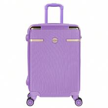 Maletín De Viaje De Negocios Ligero De 20» Y Gran Capacidad Maleta 10 Kg Cabina Candado Doble Llanta 360° - Violeta 8183 - Ver 9