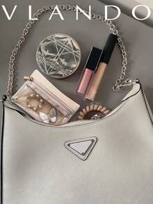 Bộ 6 túi đựng trang sức bằng nhung trong suốt có khóa kéo, thích hợp cho phụ nữ và bé gái, món quà hoàn hảo cho đám cưới và kỷ niệm. - Nhiều màu - Xem 7