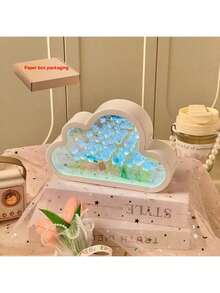 Đèn ngủ LED hình hoa tulip mây thủ công - Đèn bàn di động chạy bằng pin - Quà tặng lý tưởng cho sinh nhật và Giáng sinh - Nhiều màu - Xem 13