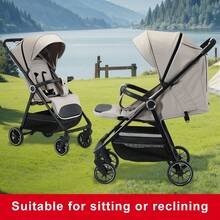 Baby Strollers - Khaki - View 2