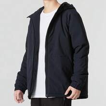 Under Armour Herr/Dam Isolerad Kort Vadderad Jacka 22600902-001 - Svart - Visa 3