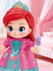 1pc Children's Electric Singing & Dancing Princess Music Light-Up Toy, Random Color - MultiWarna - View 7