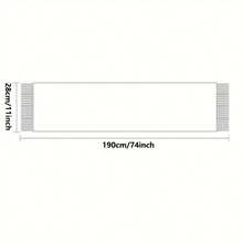 1条女士冬季迷你蓬松流苏围巾 - 柔软、保暖、厚实，保暖防风，适合日常佩戴，也可作为圣诞节或情人节礼物。 - 彩色 - 查看 9