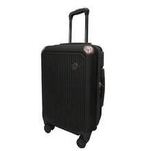 Mano 20in Bali Viaje Cabina Carry On 10kg Candado Ruedas 360 Nueva moda de 20 pulgadas rueda universal equipaje de viaje retro estilo portátil caja de tirador maleta de negocios - Negro 8166 - Ver 10