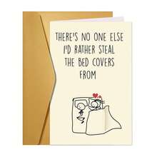 Funny Valentine's Day Cards With Envelopes | Hilarious Romantic Anniversary Cards For Couples & Spouses | Perfect Birthday Gifts From Wife/Girlfriend To Husband/Boyfriend-1PC - Multicolor - View 10