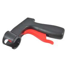 3PCS Spray Can Gun Pistol Grip Aerosol Paint Bottle Trigger Handle Universal Plastic - Black - View 4