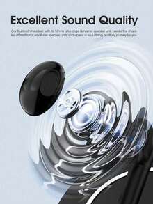 PHILIPS Auriculares inalámbricos Bluetooth 6.0, semi-intrauriculares, alta calidad de sonido, reducción de ruido para juegos, compatible universal con iPhone y Android, modelo TAT1020 - Negro - Ver 4