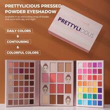 beauty glazed 专业彩妆眼影盘，高显色度持久哑光及珠光眼影，防水彩色眼影 - 彩色 - 查看 3