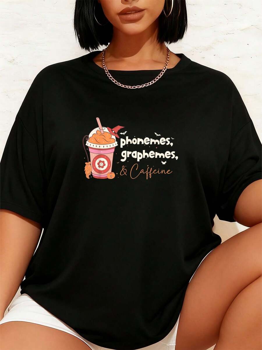Women T-Shirts - Black - View 1