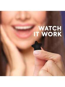 800/400/200pcs/Box Black Star Shaped Hydrogel Acne Patch - Waterproof, Alcohol Free, Can Be Used Day And Night, Effectively Covering Acne Blemishes Patch, Suitable For Use On Skin