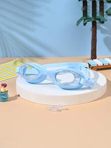 1 Set Of Children's Anti-Fog High-Definition Swimming Goggles, Waterproof And Anti-Fog High-Definition Professional Diving Goggles Swimming Equipment - Silicone Waterproof Swimming Goggles, Professional Training Swimming Goggles