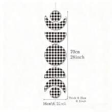 1 Piece Moon Cycle Wall Decor For Bedroom - Wooden Decorative Moon Phase Wall Art -Boho Wall Hanging Bohemian Decor For For Living Room,Home Decor ,Room Decor,Wall Decor Gifts Birthday Graduation