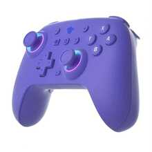 YUYIU Wireless Game Controller Compatible With Nintendo Switch, With Motion Sensing And Vibration Functions, Built-In 800mAh Battery - Violet Purple - View 2