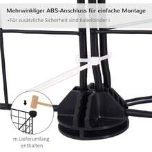 Cage métallique flexible noire pour petits animaux PawHut, 106 x 73 x 36 cm - 1 - Voir 4
