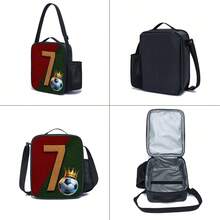 3件套游戏主题背包套装（黑色/荧光色/彩色），含铅笔盒和收纳袋 - 耐用涤纶材质，轻便时尚，混色设计