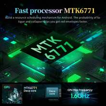 Qetupa 10-Inch Android Tablet, Octa-Core Processor, 4GB RAM, 128GB Storage, Expandable Up To 1TB, 6000mAh Battery, 1280x800 HD Touchscreen, 5MP + 13MP Dual Cameras, Wi-Fi, Bluetooth 5.2, 2MP + 5MP Dual Cameras - Blue - View 6