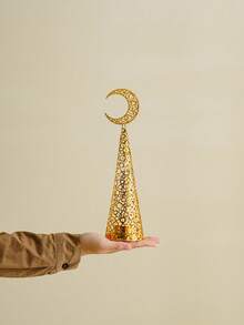 Moon Shaped Candle Holder, Suitable For Tea Lights, Minimalist Design, Luxury Style, Available In Multiple Sizes, Can Be Used As Candlelight Dinner Props, Suitable For Home, Desktop, Office, Holiday And Party Decorations, Also An Excellent Choice For Gifts To Family And Friends, Including Back-To-School Gifts, Souvenirs, Holiday Gifts, Etc. - Multicolor - View 11