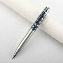 1pc Classic Metal Ball-Point Pen, 0.7mm Tip, Elegant Office & School Supplies Stationery Ballpoint Pen - 3010P - View 15