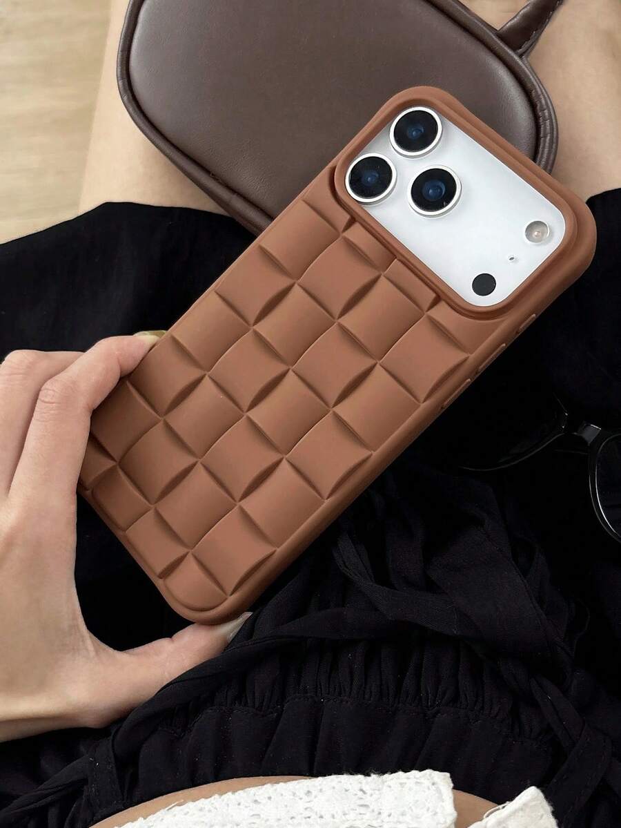 Ốp lưng điện thoại mềm cao cấp thiết kế hình thanh sô cô la nâu, tương thích với iPhone 17 Pro Max/17 Pro/17 Air/17/16 Pro Max/16/16 Pro/16 Plus/15/15 Pro Max/15 Pro/15 Plus/11/12/13/14 Pro Max/12 Pro/12 Pro Max/13 Pro/13 Pro Max/7 Plus/14 Pro/14 Pro Max/14 Plus, phong cách tối giản và sáng tạo.