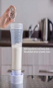 Whiskware Pancake Batter Mixer With BlenderBall Wire Whisk - ColorC - 查看 2