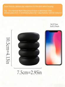 1个高端北欧风甜甜圈造型化妆刷收纳架，多功能笔筒装饰，大容量，适用于家庭和办公室收纳，可放置化妆刷、梳子、粉扑等，亦可作为房间装饰。 - 彩色 - 查看 10