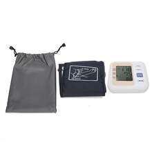 Monitores de brazo para uso doméstico, monitor digital LCD doméstico  Medidor preciso de brazo Para mujeres y hombres- diseño ergonómico, elegante y de alta gama - Blanco - Ver 1